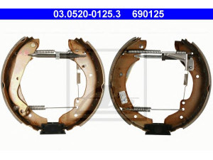 ATE 03.0520-0125.3 stabdžių trinkelių komplektas 
 Techninės priežiūros dalys -> Papildomas remontas
77 01 204 673