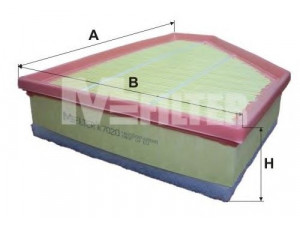 MFILTER K 7020 oro filtras 
 Techninės priežiūros dalys -> Techninės priežiūros intervalai
13 71 7 797 465, S 3357 A