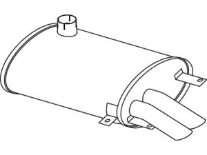 DINEX 69324 vidurinis / galinis duslintuvas
133-34.10.000-01A, 133-34.10.000-01A
