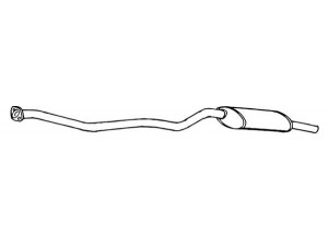 WALKER 17488 galinis duslintuvas 
 Išmetimo sistema -> Duslintuvas
18101719499