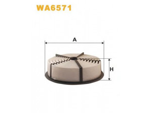 WIX FILTERS WA6571 oro filtras 
 Filtrai -> Oro filtras
PC560, I201003