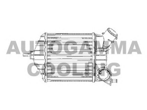 AUTOGAMMA 103166 tarpinis suslėgto oro aušintuvas, kompresorius 
 Variklis -> Oro tiekimas -> Įkrovos agregatas (turbo/superįkrova) -> Tarpinis suslėgto oro aušintuvas
46764253