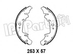 IPS Parts IBL-4097 stabdžių trinkelė 
 Stabdžių sistema -> Būgninis stabdys -> Stabdžių įdėklas/ trinkelė
4883833AA