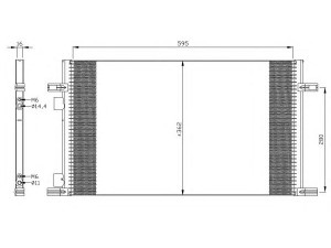 NRF 35298 kondensatorius, oro kondicionierius 
 Oro kondicionavimas -> Kondensatorius
7701045346, 8671017594