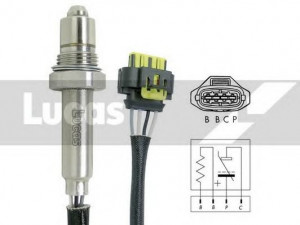 LUCAS ELECTRICAL LEB451 lambda jutiklis 
 Variklis -> Variklio elektra
855378, 9201421