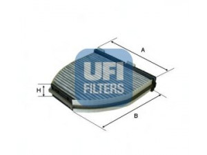 UFI 54.163.00 filtras, salono oras 
 Techninės priežiūros dalys -> Techninės priežiūros intervalai
2048300018, 2048300518, 2128300018