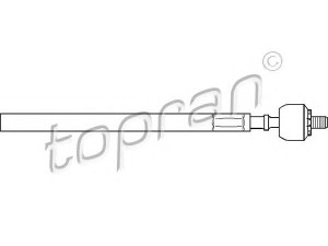 TOPRAN 720 398 vidinė skersinė vairo trauklė 
 Vairavimas -> Vairo mechanizmo sujungimai
3812 95