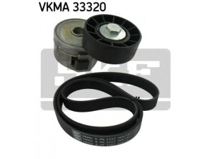 SKF VKMA 33320 V formos rumbuotas diržas, komplektas 
 Techninės priežiūros dalys -> Techninės priežiūros intervalai
16 112 782 80, 16 123 516 80, 5750.PG