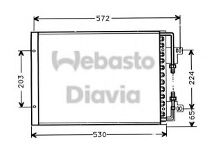 WEBASTO 82D0225163A kondensatorius, oro kondicionierius
82440586