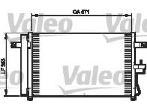VALEO 814332 kondensatorius, oro kondicionierius 
 Oro kondicionavimas -> Kondensatorius
97606-25500, 9760625500