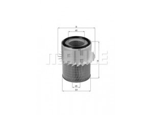 KNECHT LX 878 oro filtras 
 Filtrai -> Oro filtras
1780187303, 1780187304, 1780B87303