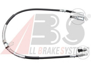 A.B.S. K18955 trosas, stovėjimo stabdys 
 Stabdžių sistema -> Valdymo svirtys/trosai
36531-MB00A