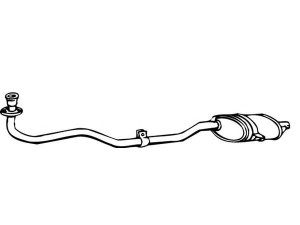 WALKER 08416 vidurinis duslintuvas 
 Išmetimo sistema -> Duslintuvas
2010027A00