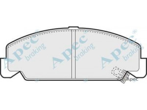 APEC braking PAD830 stabdžių trinkelių rinkinys, diskinis stabdys
45022SH3G10, 45022SH3G11, 45022SR3L00