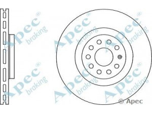 APEC braking DSK2867 stabdžių diskas 
 Dviratė transporto priemonės -> Stabdžių sistema -> Stabdžių diskai / priedai
1K0615301AD, 3C0615301C