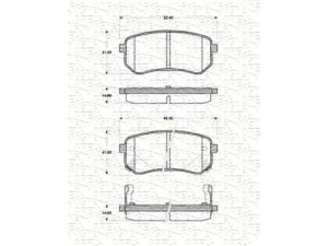 MAGNETI MARELLI 363702161431 stabdžių trinkelių rinkinys, diskinis stabdys 
 Techninės priežiūros dalys -> Papildomas remontas
5830207A00