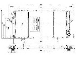 ORDONEZ 1020121809 radiatorius, variklio aušinimas 
 Aušinimo sistema -> Radiatorius/alyvos aušintuvas -> Radiatorius/dalys
7700741062, 7700745110