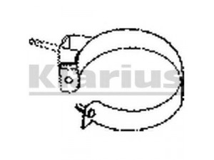 KLARIUS 410153 tarpiklis, išleidimo kolektorius
94401799