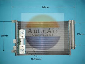 AUTO AIR GLOUCESTER 16-9787 kondensatorius, oro kondicionierius 
 Oro kondicionavimas -> Kondensatorius
46814850