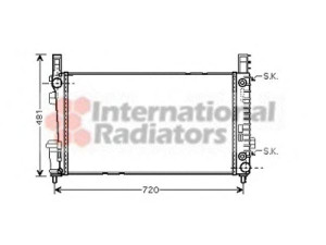 VAN WEZEL 30002365 radiatorius, variklio aušinimas 
 Aušinimo sistema -> Radiatorius/alyvos aušintuvas -> Radiatorius/dalys
1695000403, 1695002103, A1695000403