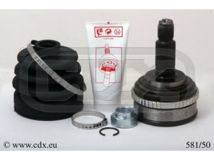 CDX 581/50 jungčių komplektas, kardaninis velenas 
 Ratų pavara -> Sujungimai/komplektas