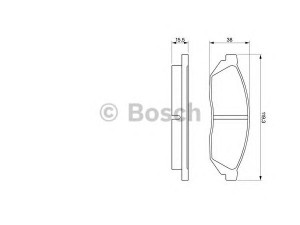 BOSCH 0 986 467 311 stabdžių trinkelių rinkinys, diskinis stabdys 
 Techninės priežiūros dalys -> Papildomas remontas
45022-SA0-660, 45022-SA0-670, 45022-SA0-N50