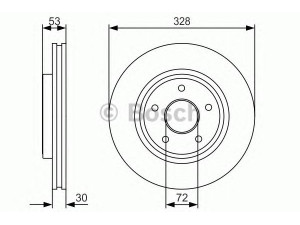 BOSCH 0 986 479 R48 stabdžių diskas 
 Dviratė transporto priemonės -> Stabdžių sistema -> Stabdžių diskai / priedai
52089 269AB, 52089 269AB