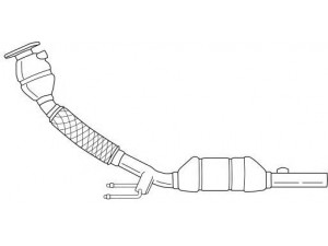 AKS DASIS SG42110 katalizatoriaus keitiklis