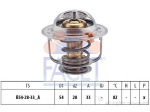 FACET 7.8371S termostatas, aušinimo skystis 
 Aušinimo sistema -> Termostatas/tarpiklis -> Thermostat
25500-23001, 25500-23010, 25500 23001