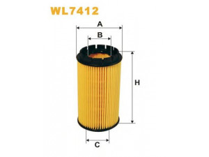 WIX FILTERS WL7412 alyvos filtras 
 Techninės priežiūros dalys -> Techninės priežiūros intervalai
05069083AA, 05069083AD, 05072720AA