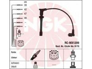 NGK 9179 uždegimo laido komplektas
406-3707247257