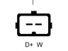 DRI 211179702 kintamosios srovės generatorius 
 Elektros įranga -> Kint. sr. generatorius/dalys -> Kintamosios srovės generatorius
028093027C, 028903026B
