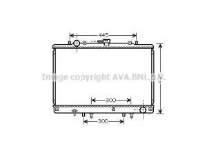 AVA QUALITY COOLING MT2165 radiatorius, variklio aušinimas 
 Aušinimo sistema -> Radiatorius/alyvos aušintuvas -> Radiatorius/dalys
MB660078, MB660079, MB924486, MB924487