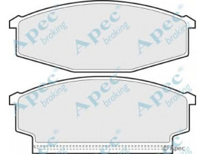 APEC braking PAD601 stabdžių trinkelių rinkinys, diskinis stabdys 
 Techninės priežiūros dalys -> Papildomas remontas
4106002J90, 41060C7891, 41060T7891