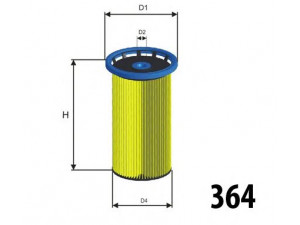 MISFAT F134 kuro filtras 
 Techninės priežiūros dalys -> Papildomas remontas
5Q0127177, 5Q0127177B, 5Q0127177