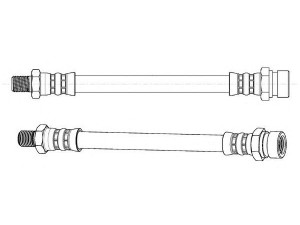 KAWE 516712 stabdžių žarnelė