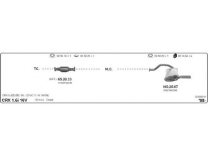 IMASAF 533000019 išmetimo sistema 
 Išmetimo sistema -> Išmetimo sistema, visa