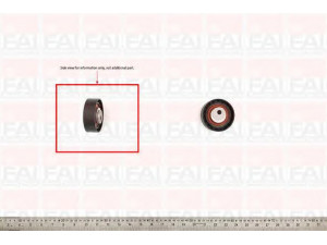 FAI AutoParts T9274 įtempiklio skriemulys, paskirstymo diržas 
 Techninės priežiūros dalys -> Papildomas remontas
1079173, 1113174, 1124040, 1201255