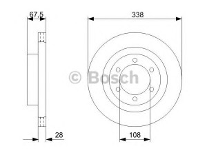 BOSCH 0 986 479 304 stabdžių diskas 
 Dviratė transporto priemonės -> Stabdžių sistema -> Stabdžių diskai / priedai
43512 60150, 43512 60151, 43512 60151