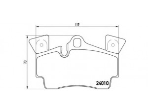 BREMBO P 85 088 stabdžių trinkelių rinkinys, diskinis stabdys 
 Techninės priežiūros dalys -> Papildomas remontas
7L5698451, 95535293950, 7L5698451