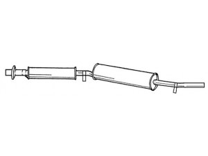 AKS DASIS SG65644 galinis duslintuvas