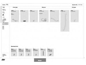 DINEX 147011002 išmetimo sistema 
 Išmetimo sistema -> Išmetimo sistema, visa