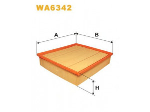 WIX FILTERS WA6342 oro filtras 
 Techninės priežiūros dalys -> Techninės priežiūros intervalai
05103554AB, K051 035 54AB, 0030947504