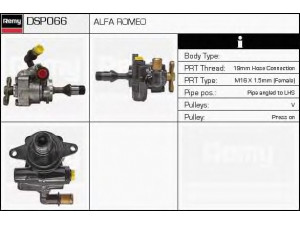 DELCO REMY DSP066 hidraulinis siurblys, vairo sistema 
 Vairavimas -> Vairo pavara/siurblys
60590340, 60596961