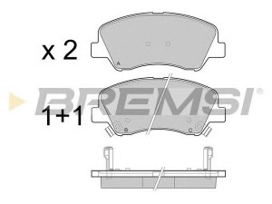 BREMSI BP3470 stabdžių trinkelių rinkinys, diskinis stabdys
58101-1RA00, 58101-1RA05, 58101-4LA00