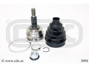 CDX 3094 jungčių komplektas, kardaninis velenas 
 Ratų pavara -> Sujungimai/komplektas
8200725503, 8200725504, 8200725510