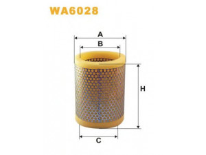 WIX FILTERS WA6028 oro filtras 
 Filtrai -> Oro filtras
9401445268, 9401445638, 71736146