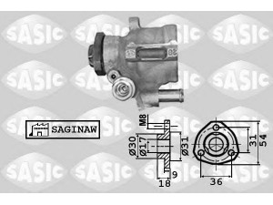 SASIC 7076028 hidraulinis siurblys, vairo sistema 
 Vairavimas -> Vairo pavara/siurblys
6N0422155