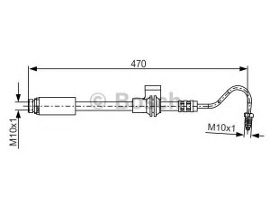 BOSCH 1 987 481 171 stabdžių žarnelė 
 Stabdžių sistema -> Stabdžių žarnelės
1333957, 4N11 2282-BA