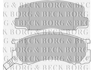 BORG & BECK BBP1131 stabdžių trinkelių rinkinys, diskinis stabdys 
 Techninės priežiūros dalys -> Papildomas remontas
26290KC000, 26290KC070, 0446528030